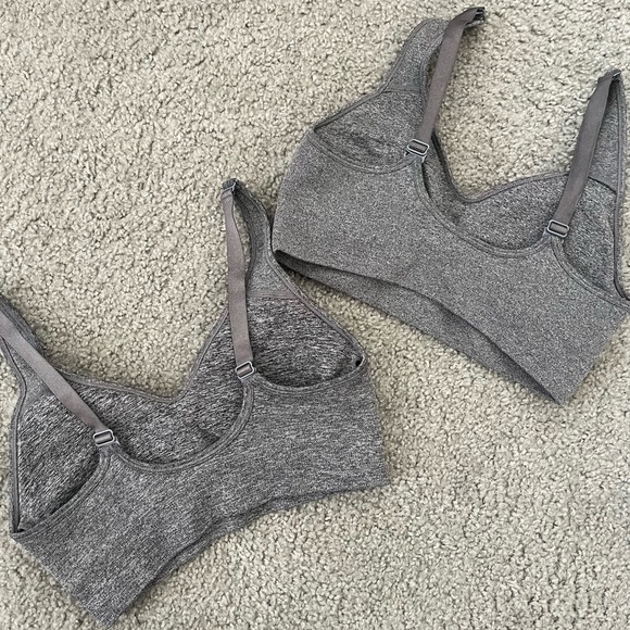 Puma Women's Gray Sports Bra Bundle - Picture 2 of 3